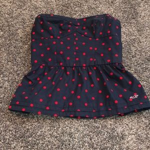 Hollister peplum top